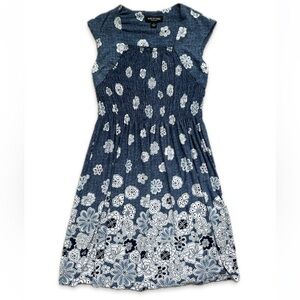 EUC Blue Floral Dress size S
